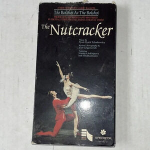 Tchaikovsky The Nutcracker Bolshoi VHS Yuru Grigorovich Natalya Arkhipova Irek